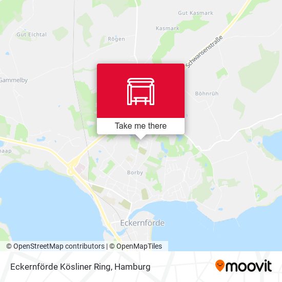 Eckernförde Kösliner Ring map
