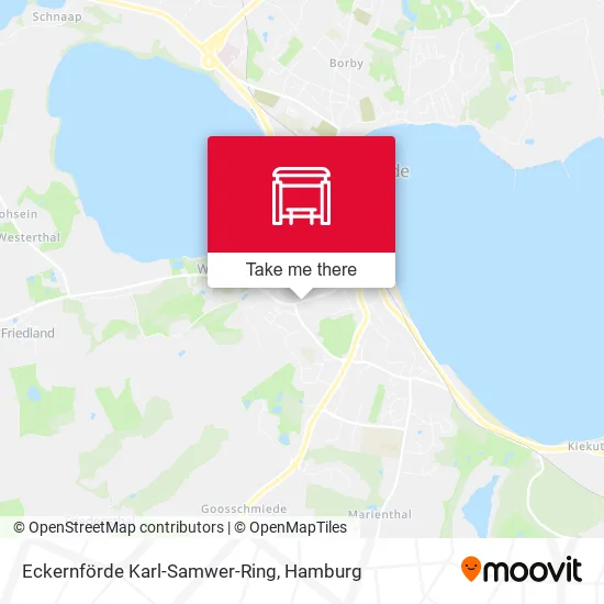 Карта Eckernförde Karl-Samwer-Ring