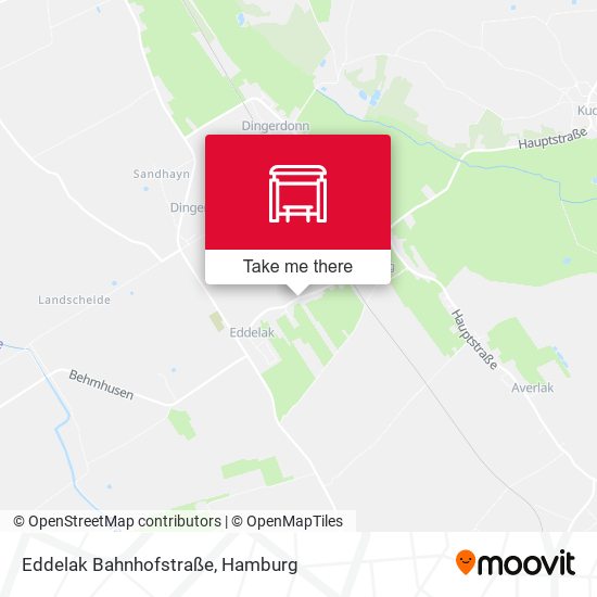 Eddelak Bahnhofstraße map