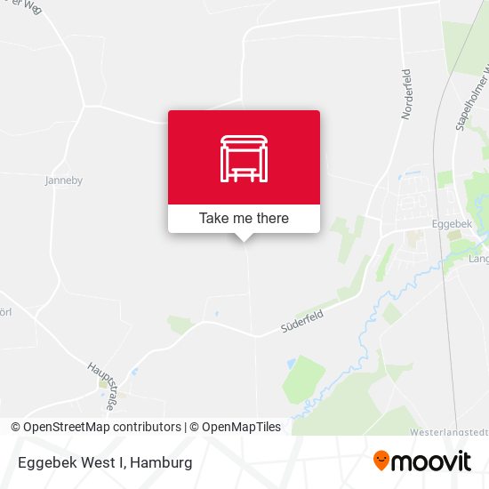 Eggebek West I map