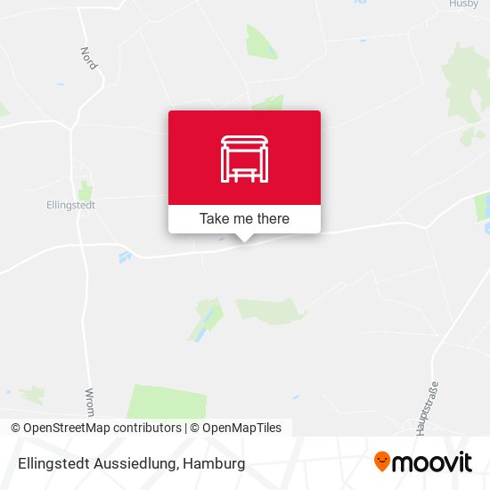 Ellingstedt Aussiedlung map
