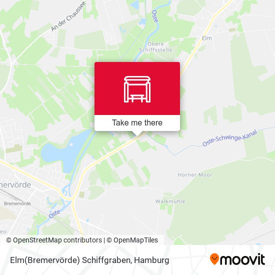 Elm(Bremervörde) Schiffgraben map