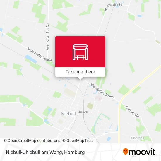 Карта Niebüll-Uhlebüll am Wang
