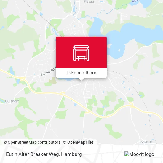 Карта Eutin Alter Braaker Weg