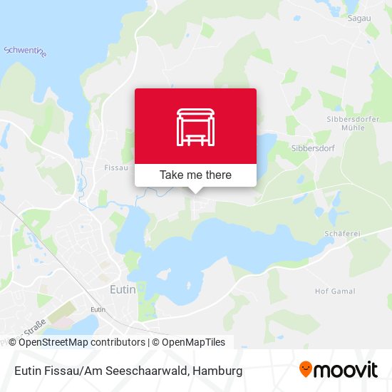 Eutin Fissau/Am Seeschaarwald map
