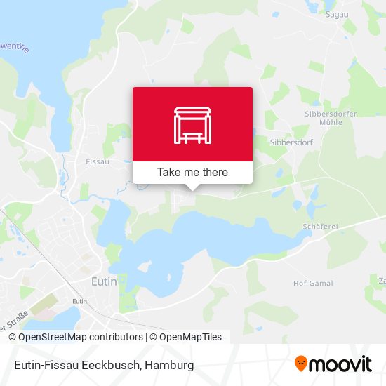 Eutin-Fissau Eeckbusch map