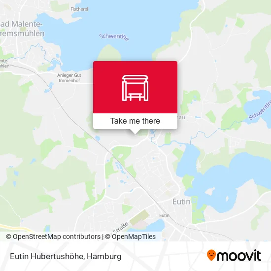 Карта Eutin Hubertushöhe