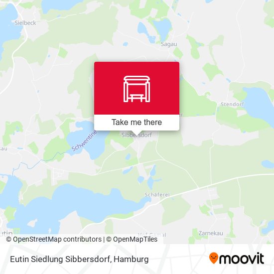 Eutin Siedlung Sibbersdorf map