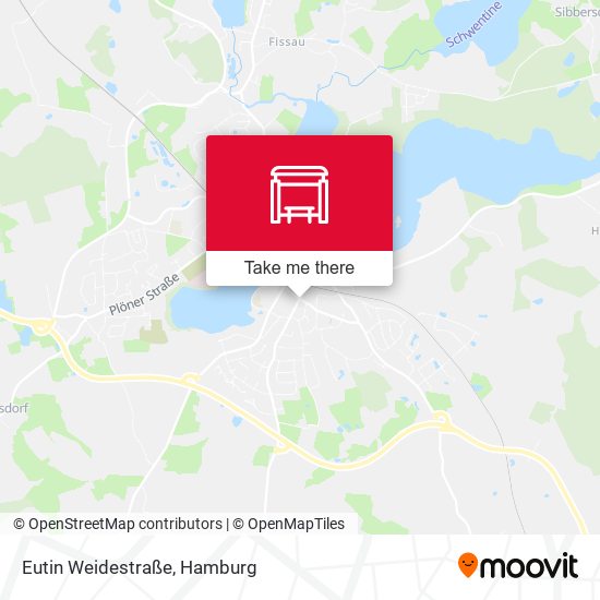 Eutin Weidestraße map