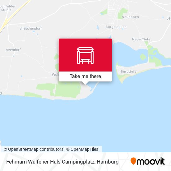 Fehmarn Wulfener Hals Campingplatz map