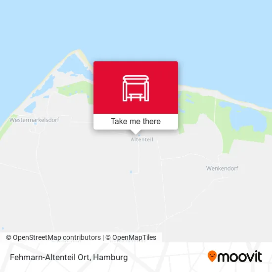 Карта Fehmarn-Altenteil Ort