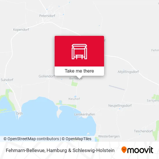 Карта Fehmarn-Bellevue