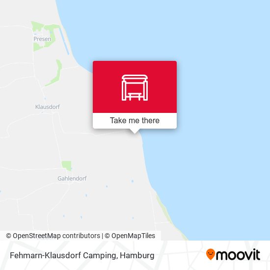 Fehmarn-Klausdorf Camping map