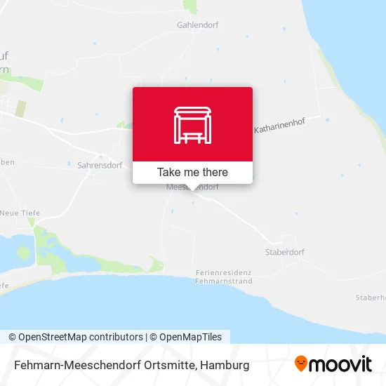 Карта Fehmarn-Meeschendorf Ortsmitte