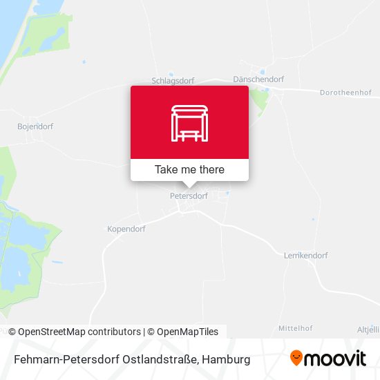 Fehmarn-Petersdorf Ostlandstraße map