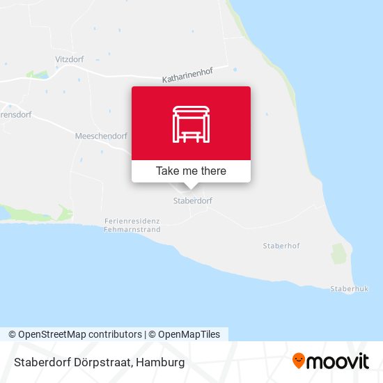 Staberdorf Dörpstraat map