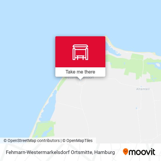 Fehmarn-Westermarkelsdorf Ortsmitte map