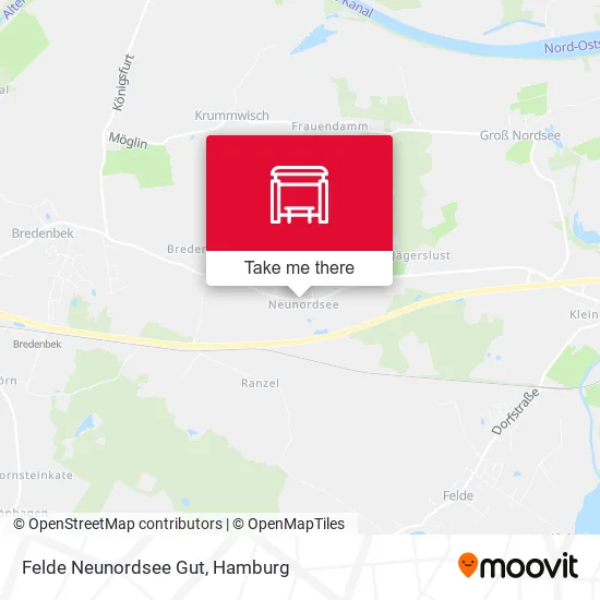 Карта Felde Neunordsee Gut