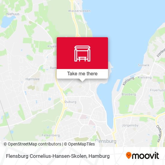 Flensburg Cornelius-Hansen-Skolen map