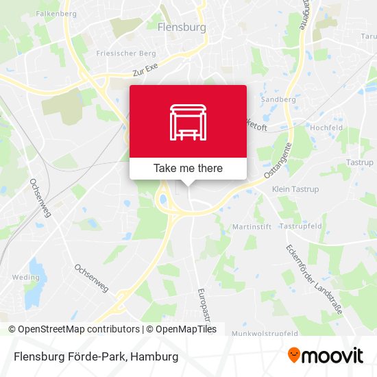 Flensburg Förde-Park map
