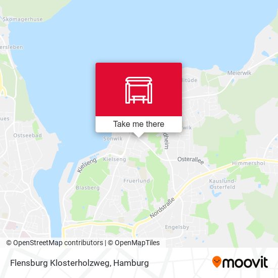 Карта Flensburg Klosterholzweg