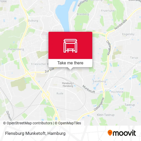 Карта Flensburg Munketoft