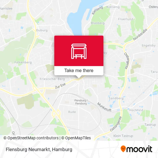 Карта Flensburg Neumarkt