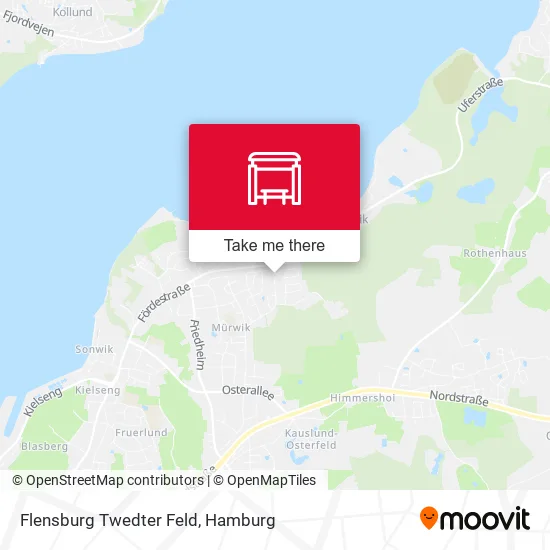 Карта Flensburg Twedter Feld