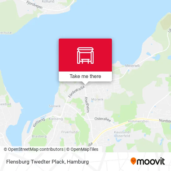 Карта Flensburg Twedter Plack