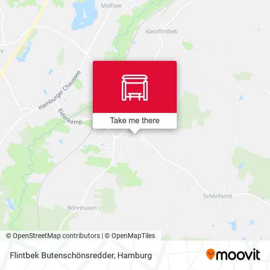 Flintbek Butenschönsredder map