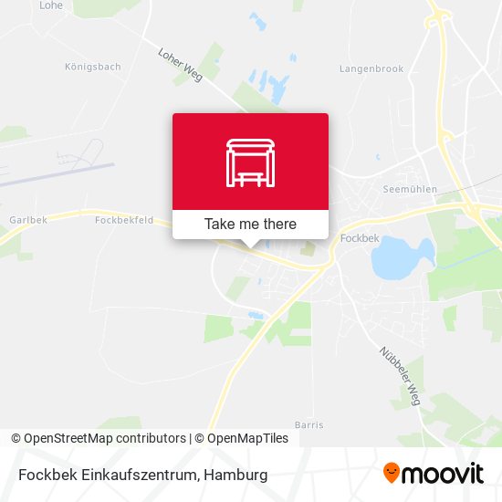 Fockbek Einkaufszentrum map