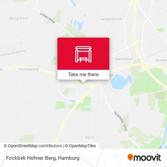 Карта Fockbek Hohner Berg