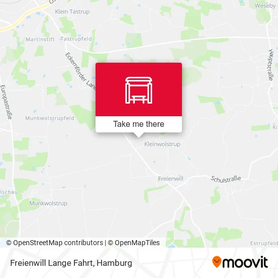 Карта Freienwill Lange Fahrt