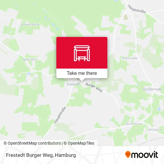 Карта Frestedt Burger Weg