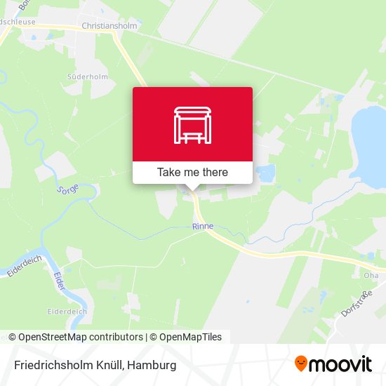 Friedrichsholm Knüll map