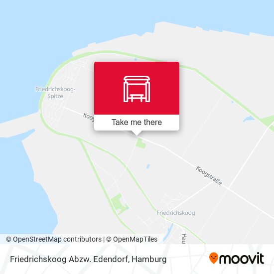Friedrichskoog Abzw. Edendorf map