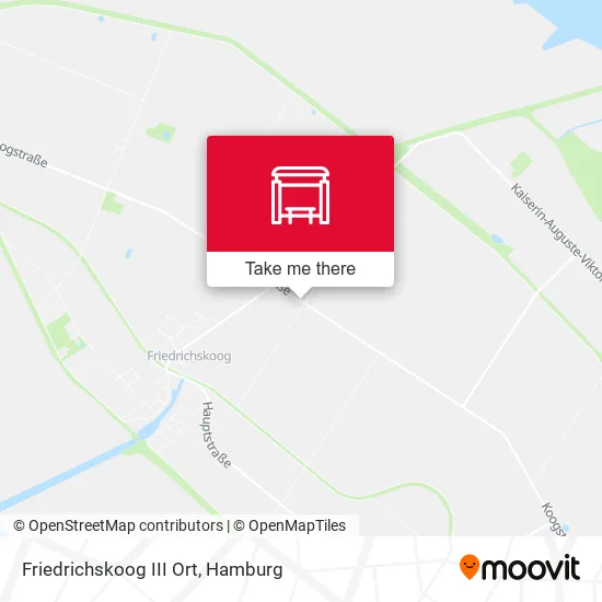 Карта Friedrichskoog III Ort