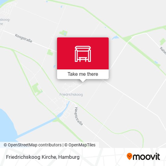 Friedrichskoog Kirche map