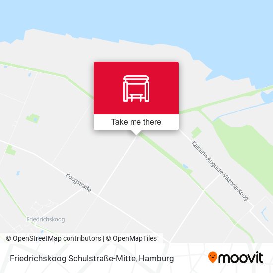 Friedrichskoog Schulstraße-Mitte map
