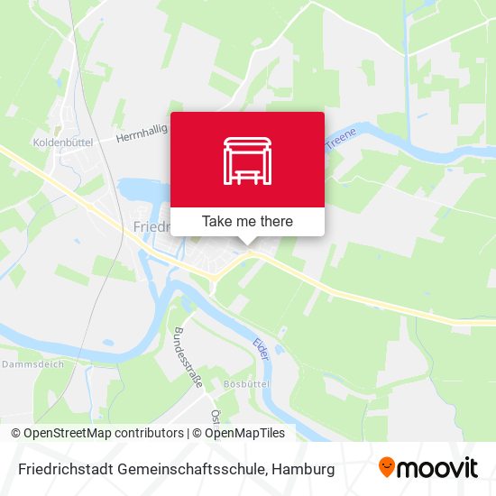 Friedrichstadt Gemeinschaftsschule map