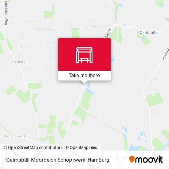 Galmsbüll-Moordeich Schöpfwerk map
