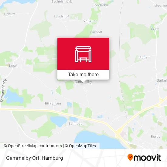 Карта Gammelby Ort