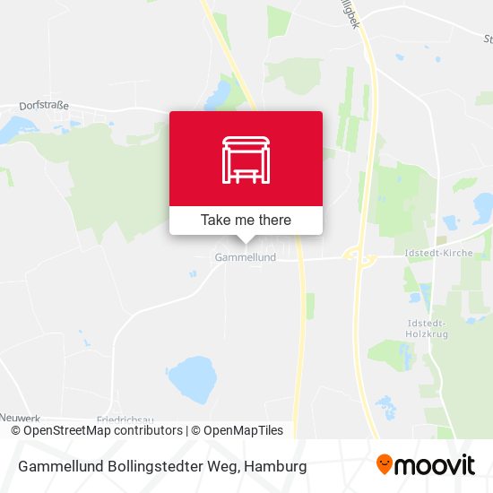 Gammellund Bollingstedter Weg map