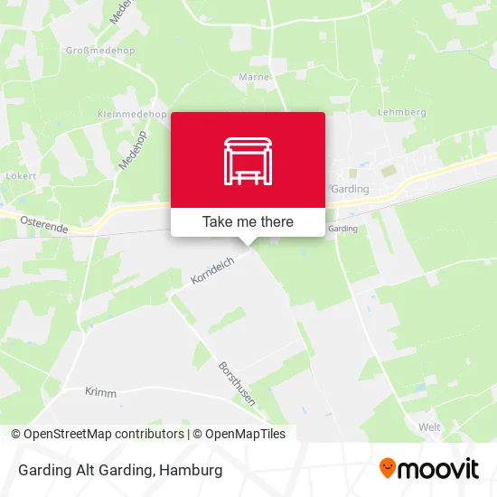 Карта Garding Alt Garding