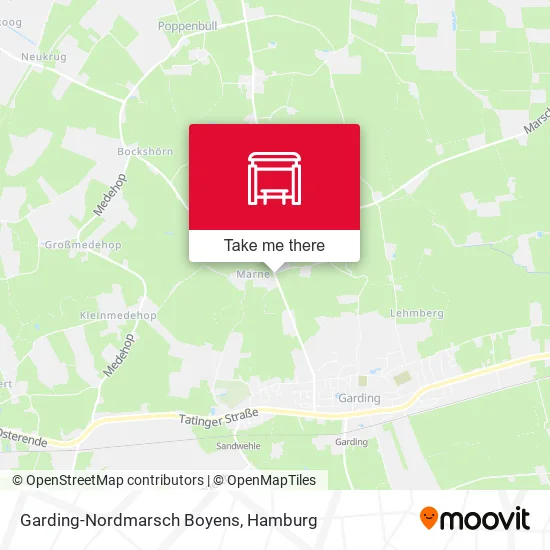 Карта Garding-Nordmarsch Boyens