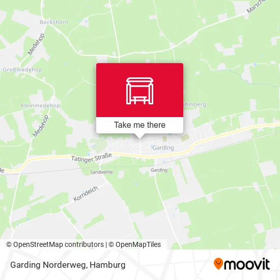 Карта Garding Norderweg