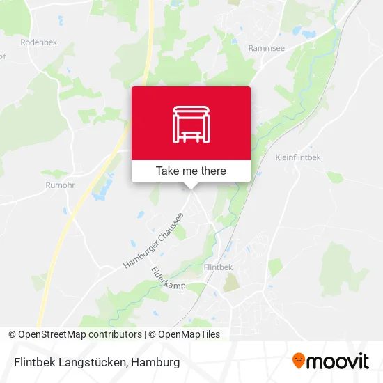 Карта Flintbek Langstücken