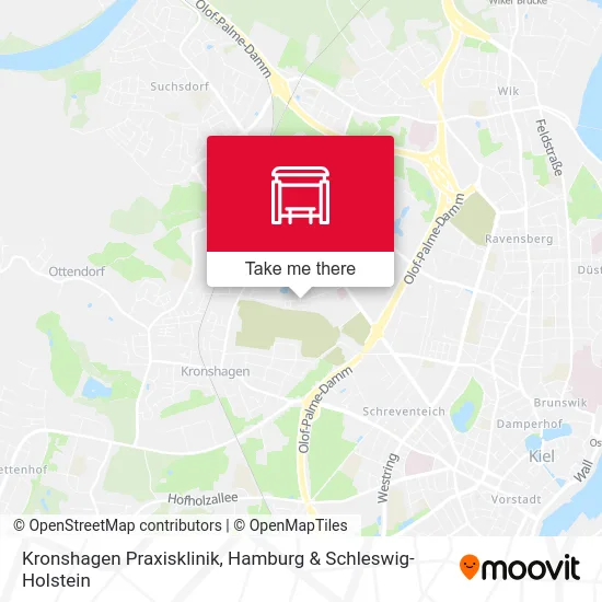Kronshagen Praxisklinik map
