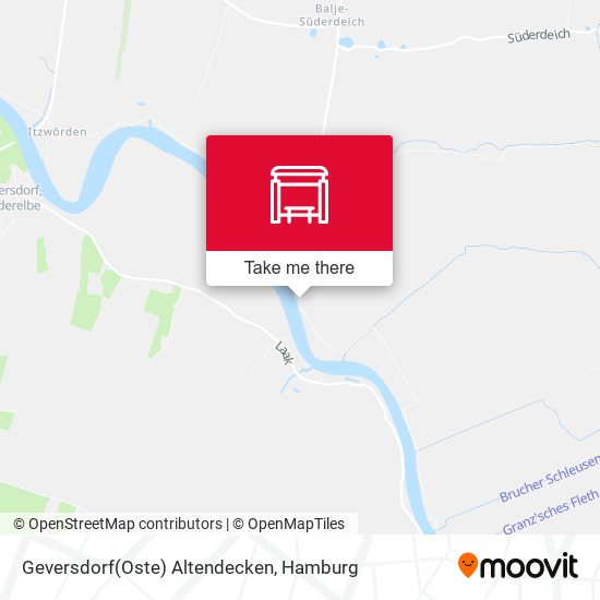 Geversdorf(Oste) Altendecken map