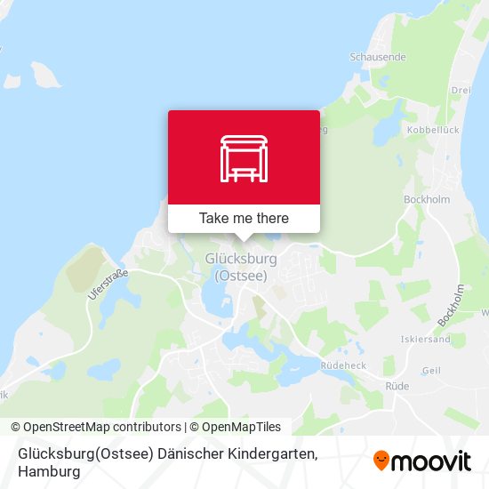 Glücksburg(Ostsee) Dänischer Kindergarten map